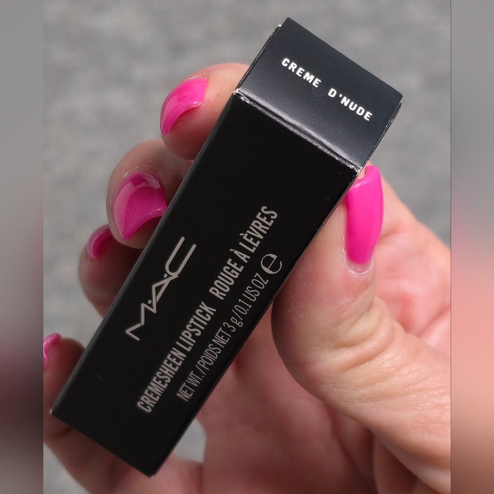 MAC Cremesheen Creme D' Nude Lipstick Original Formula DISCONTINUED